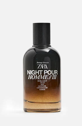 Чоловіча парфумована  вода Zara Night Pour Homme ll Winter 100мл, фото 1