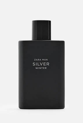 Чоловіча парфумована вода Zara Silver Winter 90мл, фото 1