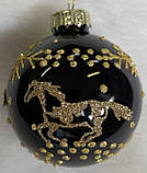 Новорічна ялинкова куля, символ року 85 мм "Вірність", фото 2