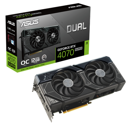 Відеокарта GeForce RTX 4070 Super 12GB Asus Dual (DUAL-RTX4070S-12G) Б/В, фото 1
