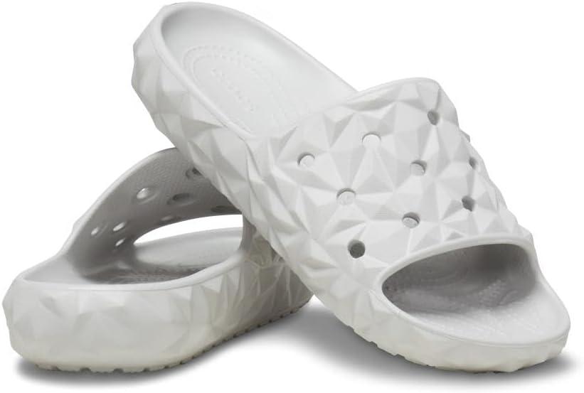 Crocs Classic Geometric шльопанці жіночі сірі крокс., фото 1