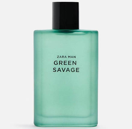 Чоловіча туалетна вода Zara Green Savage 100мл, фото 1