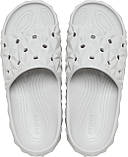 Crocs Classic Geometric шльопанці жіночі сірі крокс., фото 2