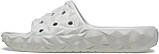 Crocs Classic Geometric шльопанці жіночі сірі крокс., фото 5