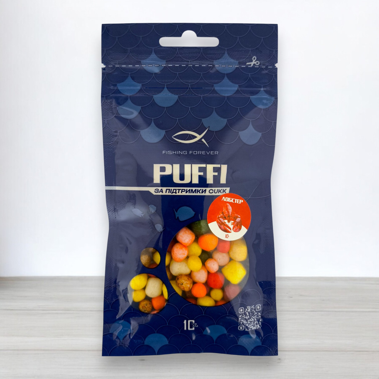 Повітряне тісто Puffi Fishing Forever Міні-Міді, 10г, Лобстер, фото 1