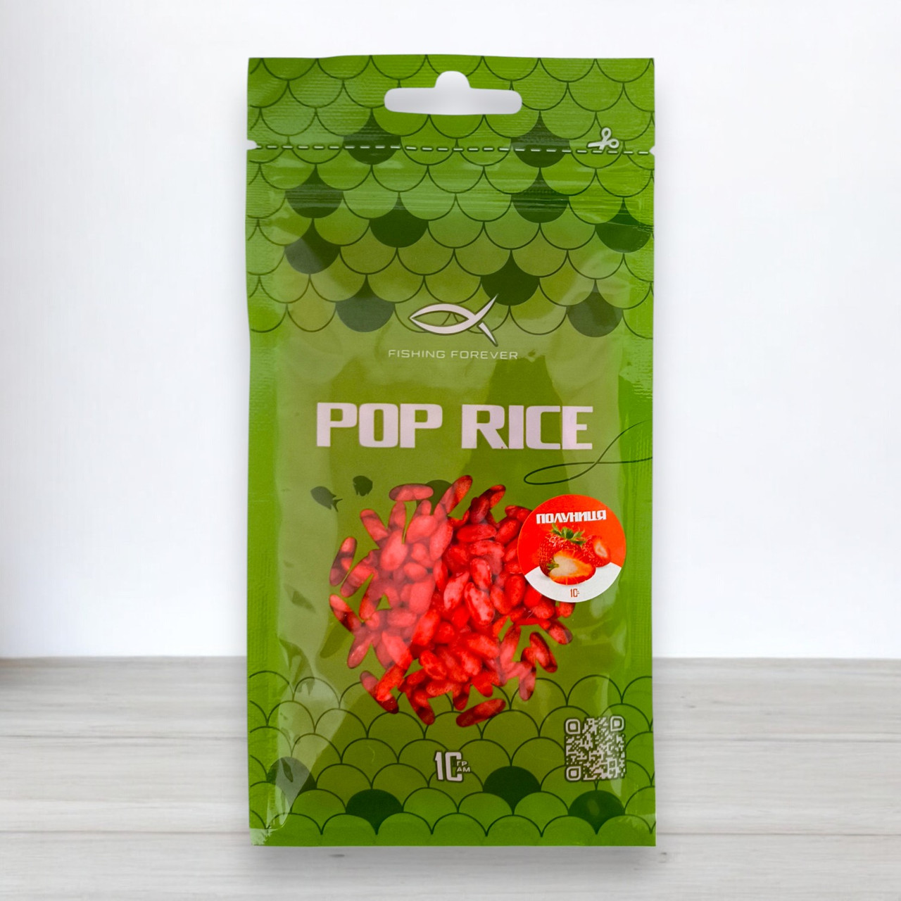 Повітряний рис Puffi Fishing Forever Міні, 10г, Полуниця, фото 1