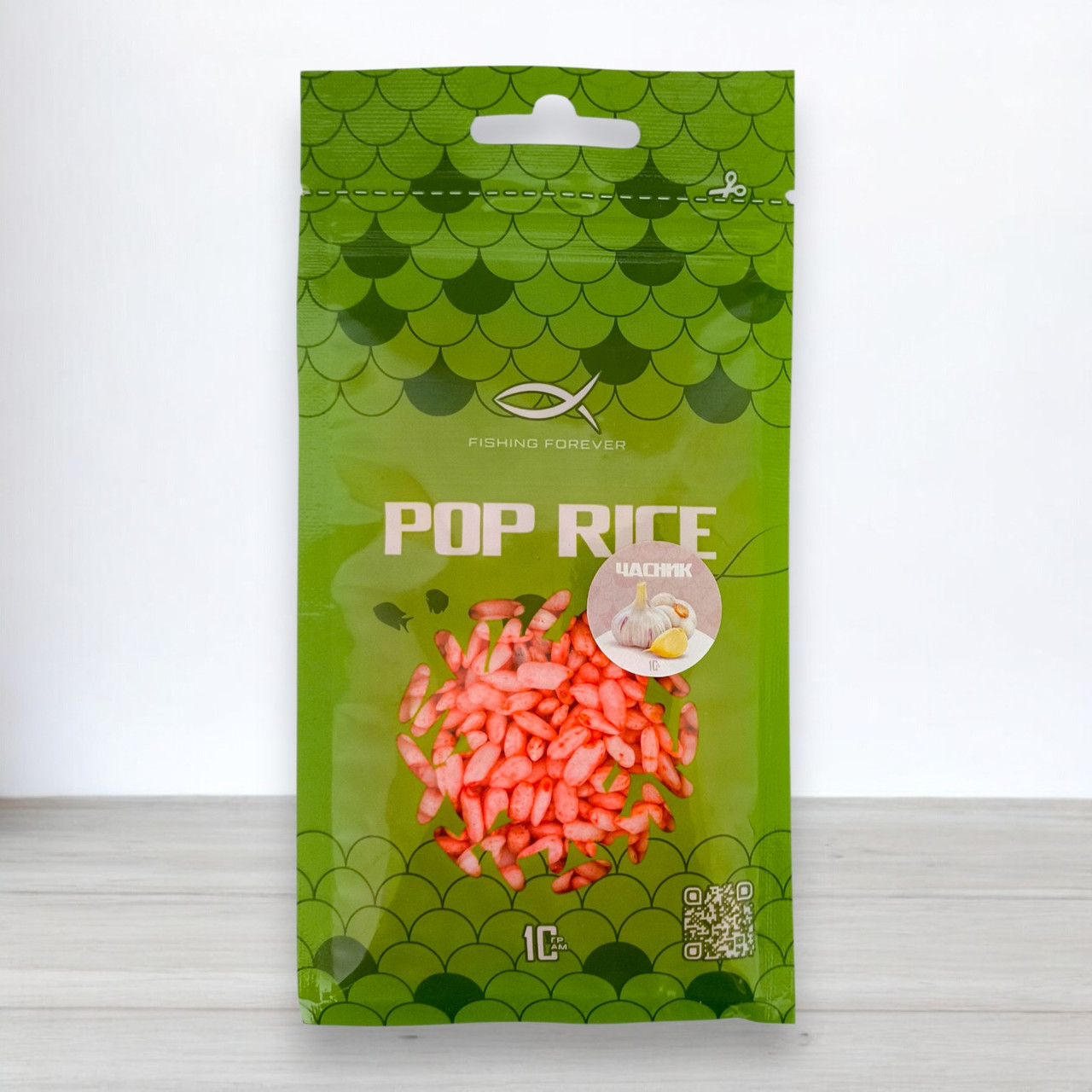 Повітряний рис Puffi Fishing Forever Міні, 10г, Часник, фото 1