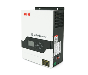 Гібридний  ДБЖ MUST PV18-1512VPM, 1500W, 12V, ток заряда 10/20А, 160-275V, MPPT (60А, 15-145 Vdc , безперебійник, UPS, ДБЖ)