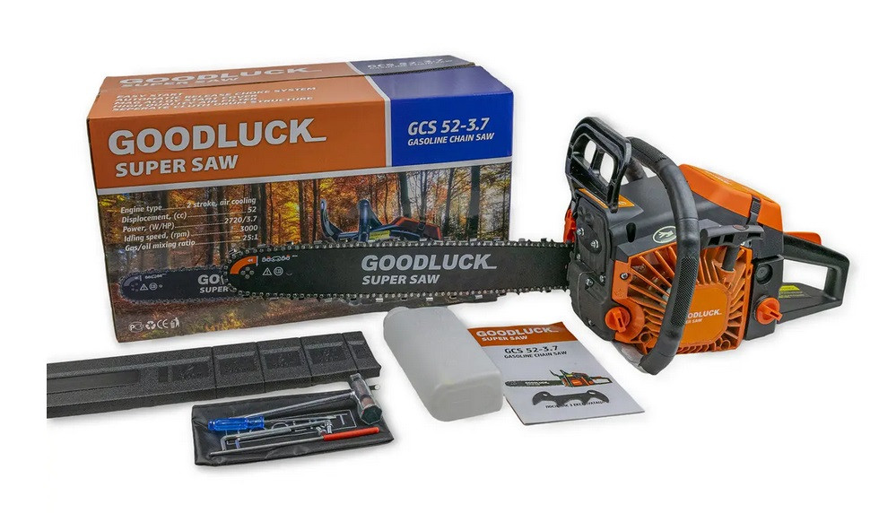 Бензопила Super GOOD LUCK GCS 52-3,7, фото 1