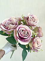 Штучний букет троянд, преміум якість ( 43 см ), фото 8