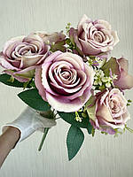 Штучний букет троянд, преміум якість ( 43 см ), фото 3