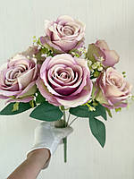 Штучний букет троянд, преміум якість ( 43 см ), фото 9