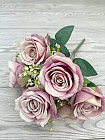 Штучний букет троянд, преміум якість ( 43 см ), фото 7