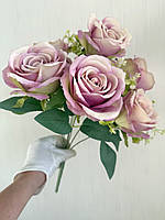 Штучний букет троянд, преміум якість ( 43 см ), фото 6