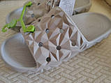 Crocs Classic Geometric шльопанці жіночі сірі крокс., фото 7