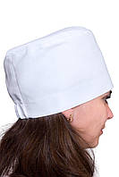 Шапочка медицинская 56р. № 3301 коттон белый - Медицинская форма Хелслайф