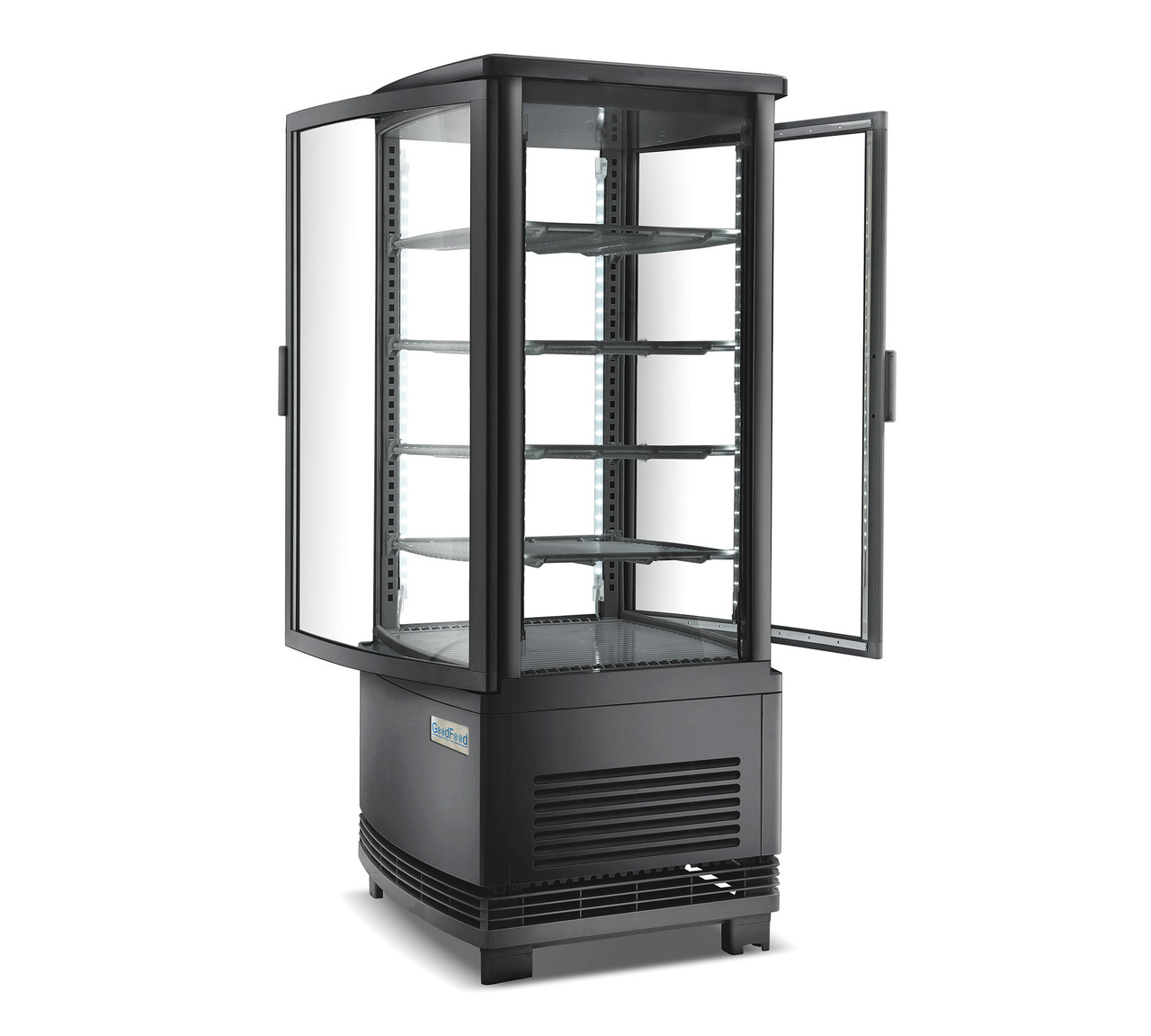 GoodFood Вітрина холодильна RT98LR2 чорна