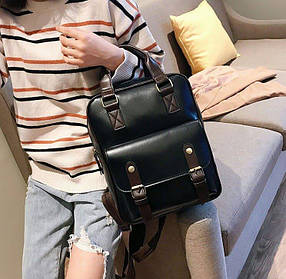 Стильна сумка-рюкзак ранець трансформер