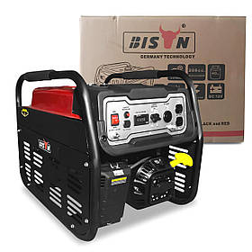 2.8 кВт бензинові електрогенератори Bison MT 5500W однофазні. Портативні генератори енергії опт/роздріб