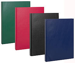 Канцелярська книга A4 200 аркушів клітинка тверда обкладинка