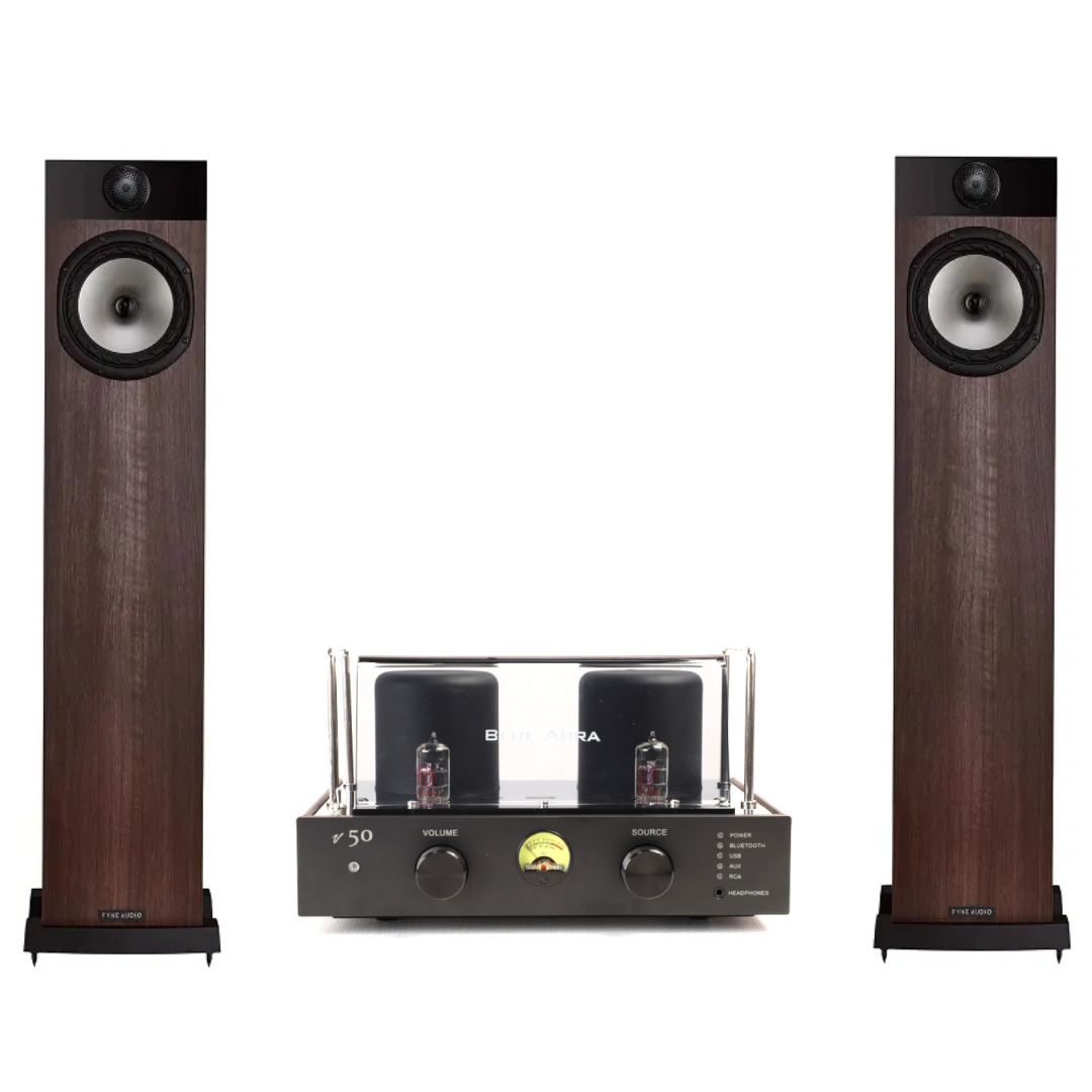 Стереосистема Blue Aura V50 + Fyne Audio F302i