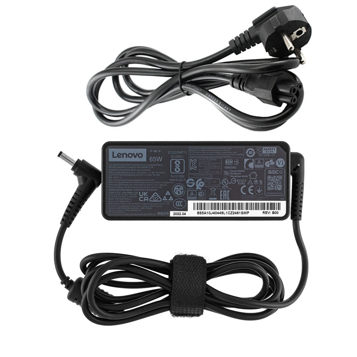 Зарядний пристрій для ноутбука Lenovo ADLX65CCGC2A, ADLX65CCGE2A, ADLX65CLGC2A