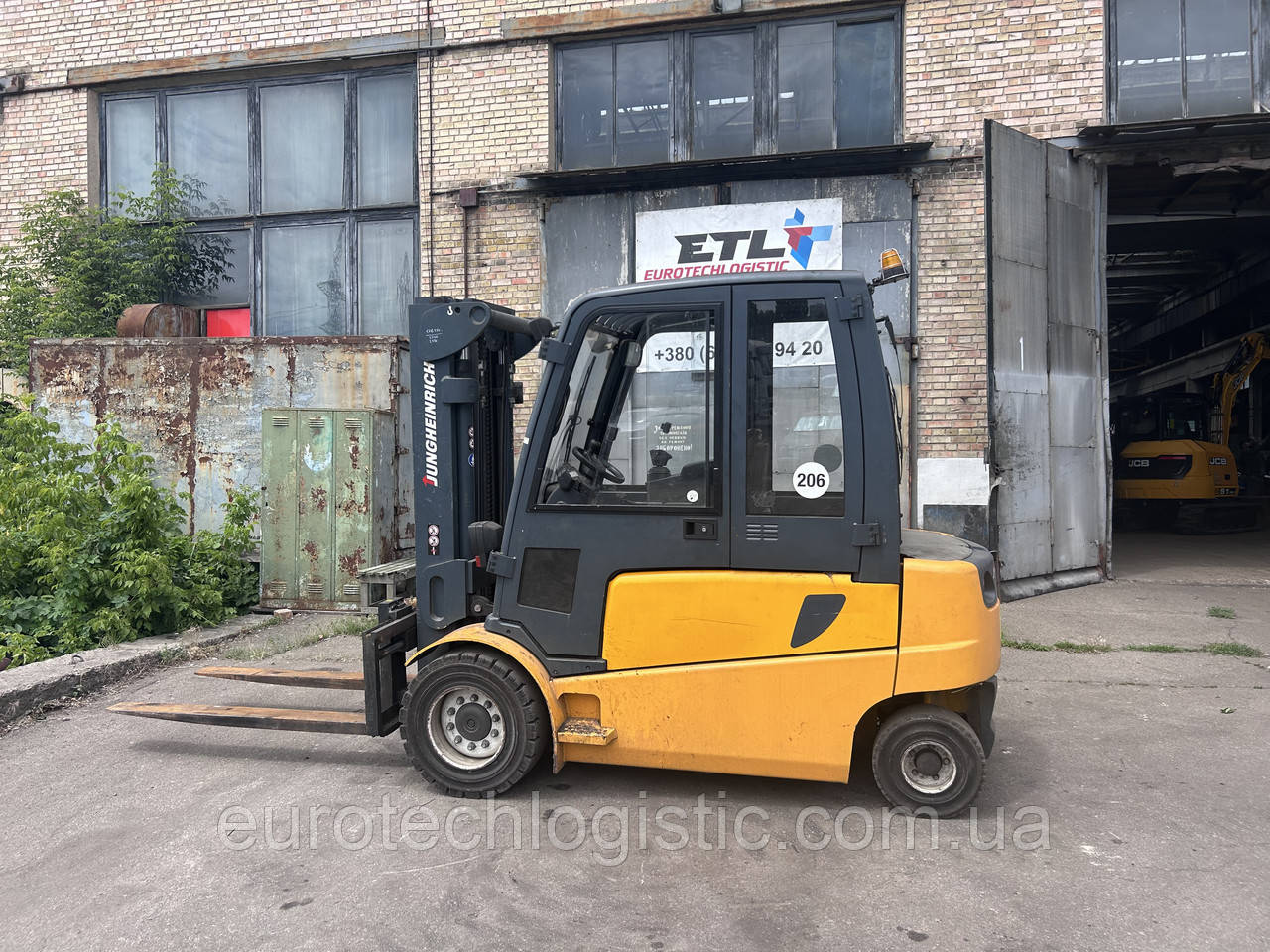 Електронавантажувач Jungheinrich EFG550, фото 1