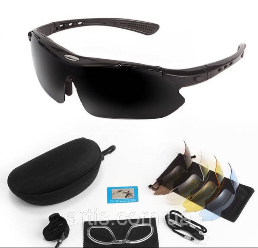 Тактичні захисні окуляри Oakley без бренда