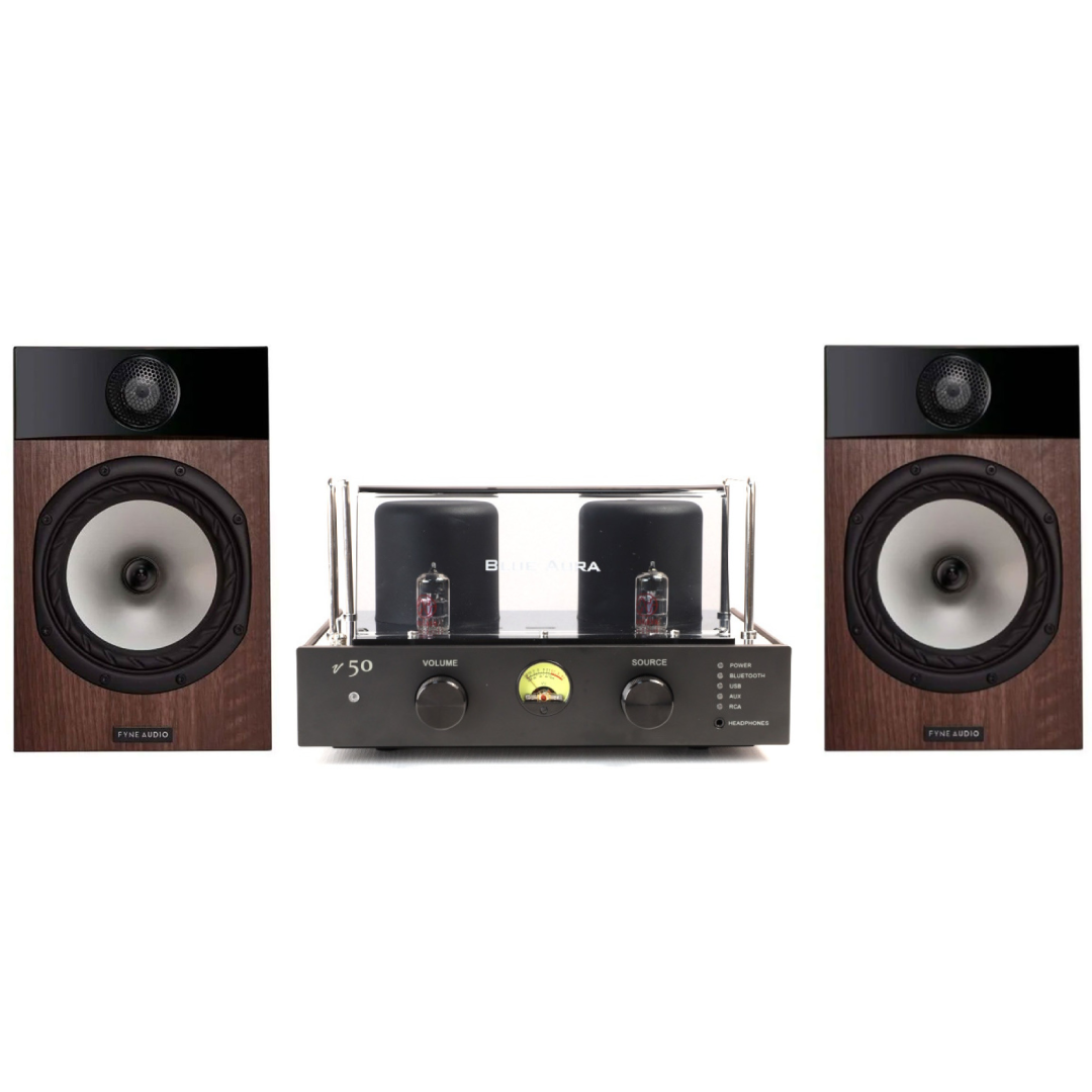 Стереосистема Blue Aura V50 + Fyne Audio F301i