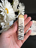 Кальцит полосатий натуральний обеліск. Обеліск олівець з полосатого кальциту. Камінь без оправи кальцит., фото 4