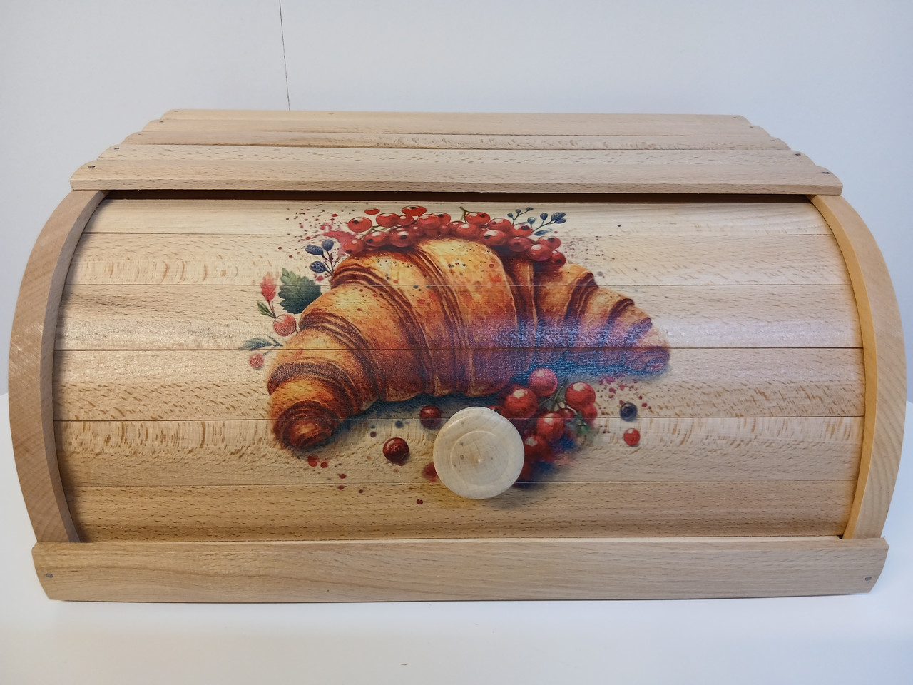 Хлівниця дерев'яна велика "" Хлібниця дерев'яна велика Високоя якосте Дерев'яна хлібниця, фото 1