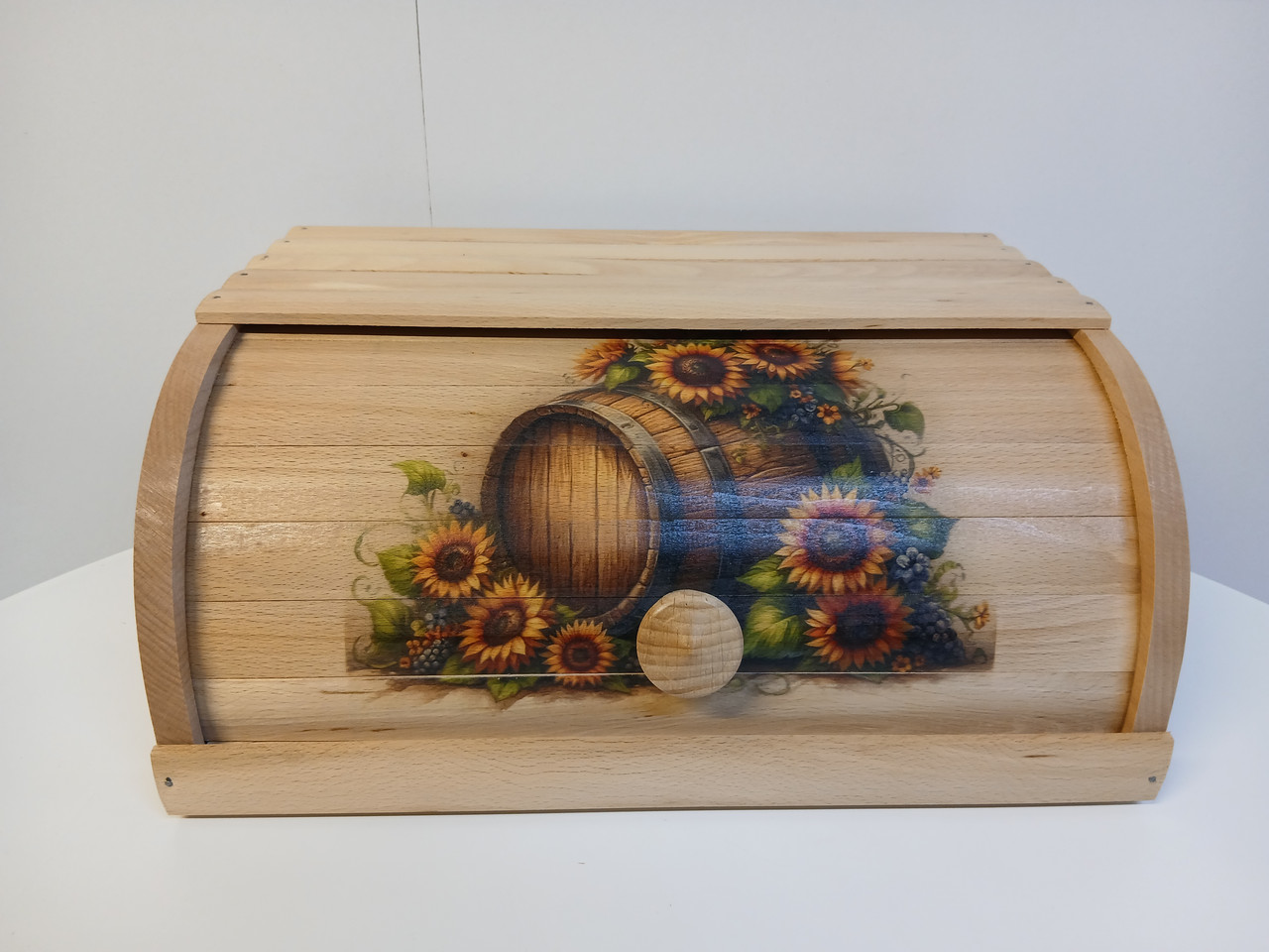 Хлівниця дерев'яна велика "" Хлібниця дерев'яна велика Високоя якосте Дерев'яна хлібниця, фото 1