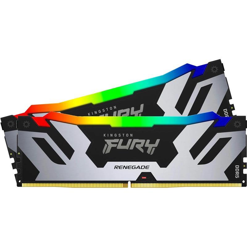 Модуль пам`яті DDR5 2x48GB/6000 Kingston Fury Renegade RGB (KF560C32RSAK2-96), фото 1