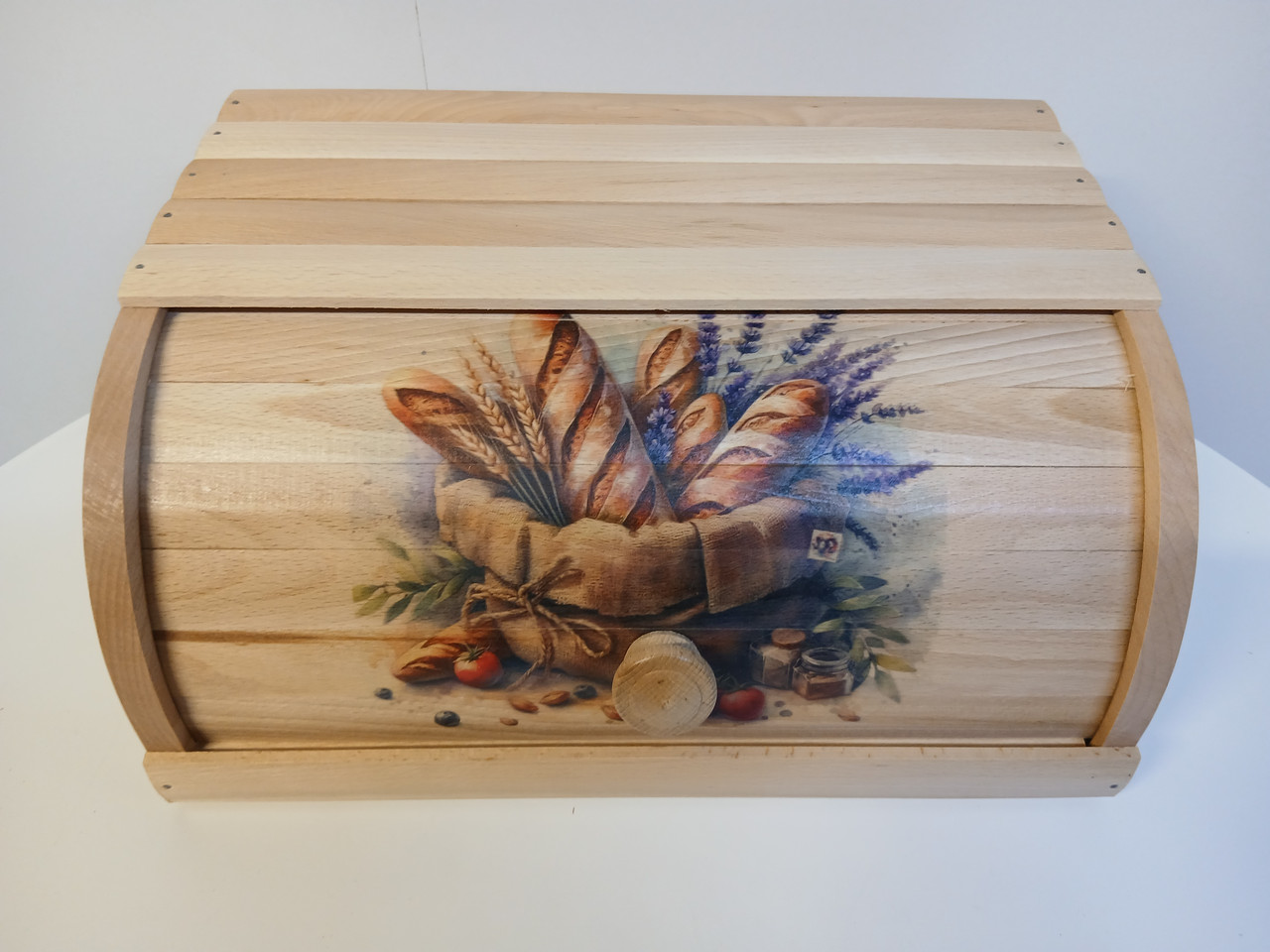 Хлівниця дерев'яна велика "" Хлібниця дерев'яна велика Високоя якосте Дерев'яна хлібниця, фото 1