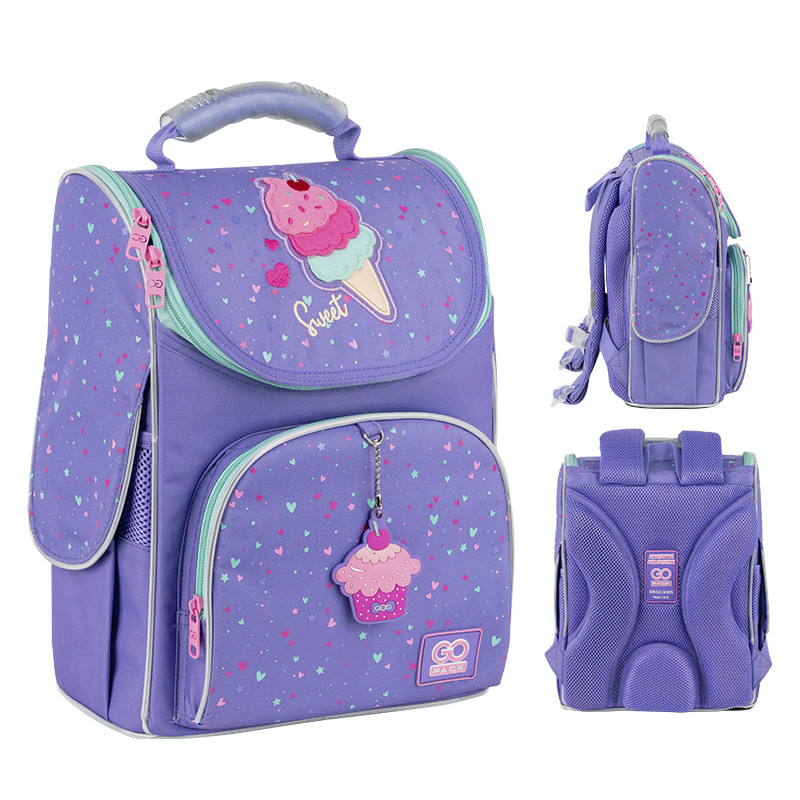 Рюкзак GoPack Education каркасний 5001S-2 Summer Ice Cream, фото 1