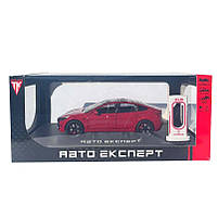 Машинка метал Tesla model 3 червона Тесла 1:24 відкр двері баг капот звук світло 18,5*6*8,5см (EL-94022), фото 8