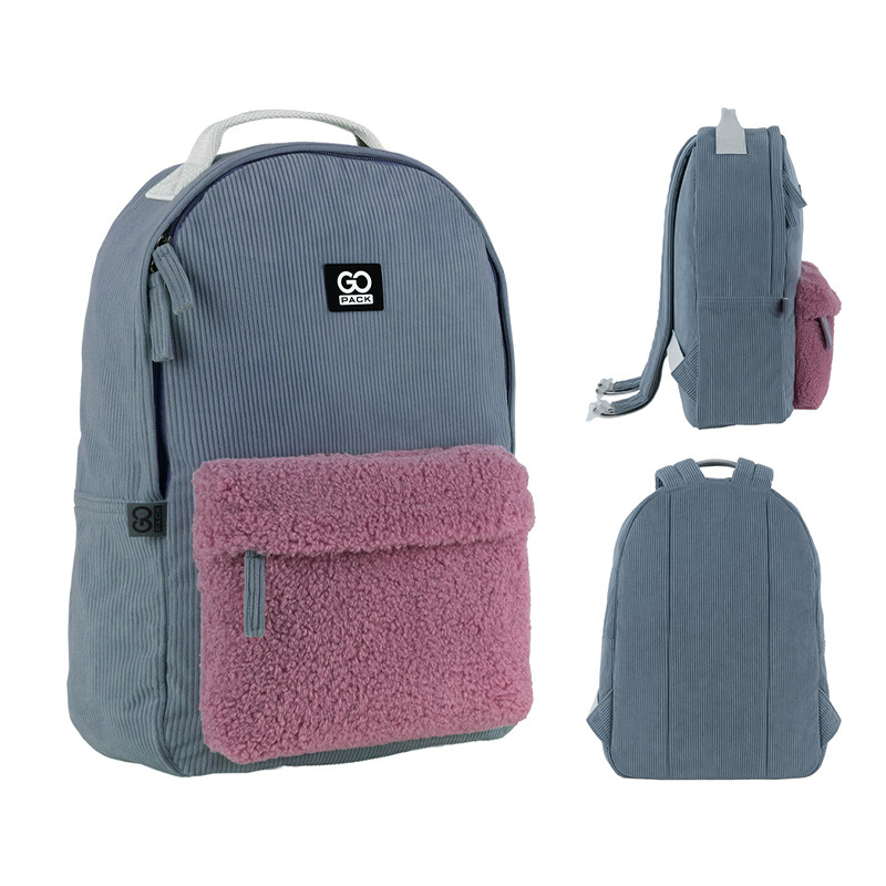 Рюкзак GoPack Education Teens 147 темно-сірий, фото 1