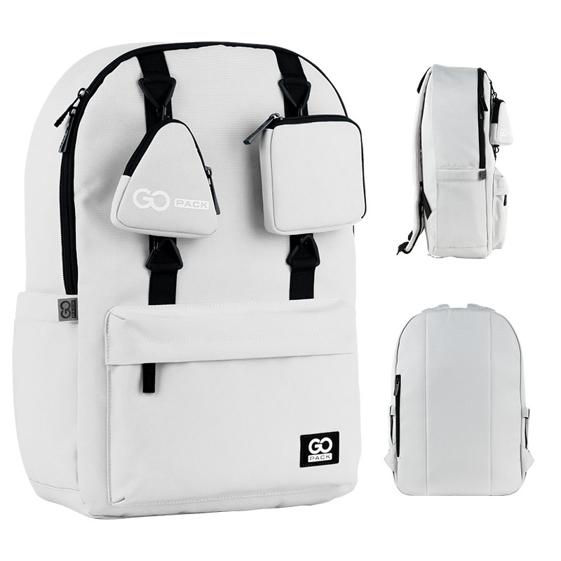 Рюкзак GoPack Education Teens 178 сірий, фото 1