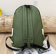 Набір шкільний 4 в 1 рюкзак, сумка, косметичка, гаманець 1236 Зелений, фото 8