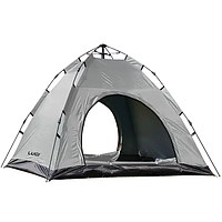 Намет кемпінговий 2 на 2 метри автоматичний для риболовлі походу туристичний LU-019G Сірий