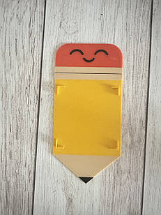 Підставка олівець під стікери-блокнот — оригінальний подарунок та практична річ