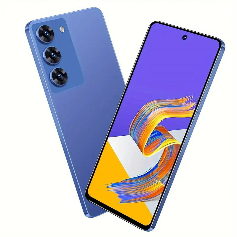 Смартфон M70 синій Android 8.0, 6.56" дисплей, 2/64 ГБ, 3G, розпізнавання обличчя, USB-C, камера 16 Мп, Wi-Fi, Dual SIM, фото 1