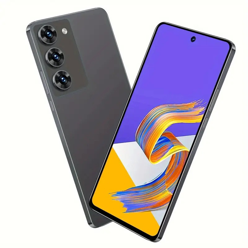 Смартфон M70 сірий Android 8.0, 6.56" дисплей, 2/64 ГБ, 3G, розпізнавання обличчя, USB-C, камера 16 Мп, Wi-Fi, Dual SIM, фото 1