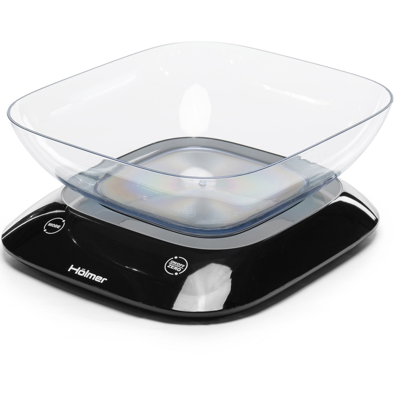 Кухонні ваги Holmer HSK-1817GL з максимальним вагою 5 кг та точністю 1 г для зручного зважування, фото 1