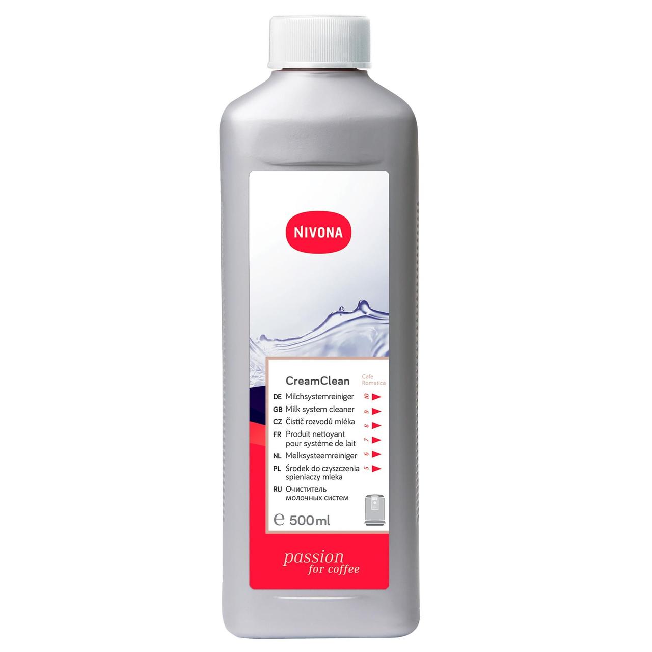 Засіб для очищення капучинатора Nivova NICC 705 (500 мл), для кавомашини, очищає молочну систему, фото 1