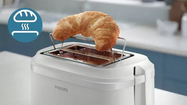 Тостер Philips HD2511/00, потужність 900 Вт, 8 рівнів підсмажування, автоматичне вимкнення, фото 1