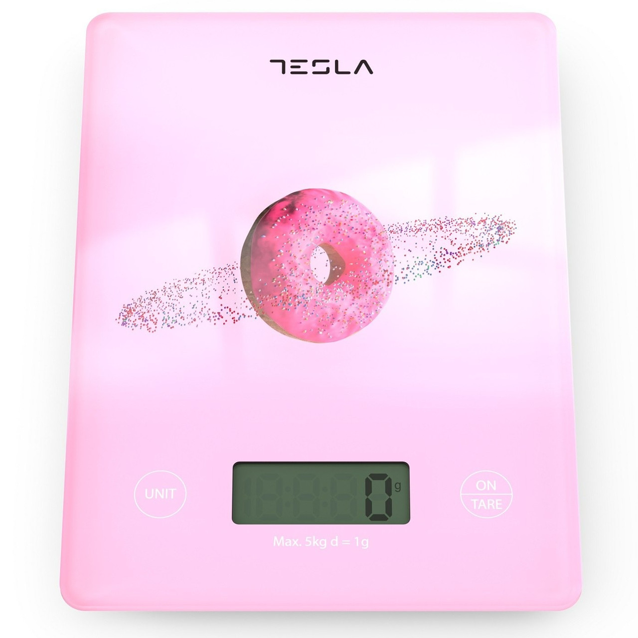 Кухонні ваги Tesla KS101P, максимальна вага 5 кг, 5 одиниць вимірювання, фото 1