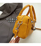 Жіноча сумка — гарна якість, класична стильна сумка для через плече Ручні сумки — клатч ОПТ, фото 6