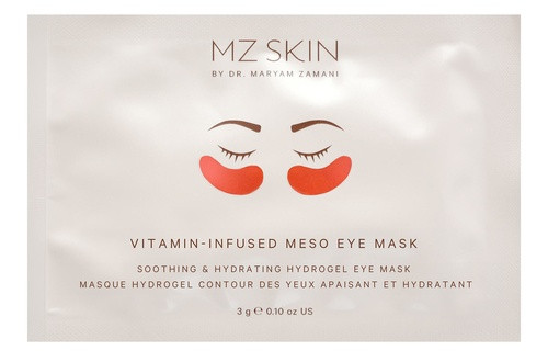 Гідрогелева маска для шкіри навколо очей MZ Skin Vitamin-Infused Meso Eye Mask з вітамінами та гіалуроновою кислотою, фото 1