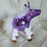 Формова декоративна іграшка, символ року 2026, Лошадка 40 мм